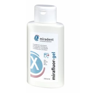 Гель реминерализующий с фтором Miradent mirafluor®-gel