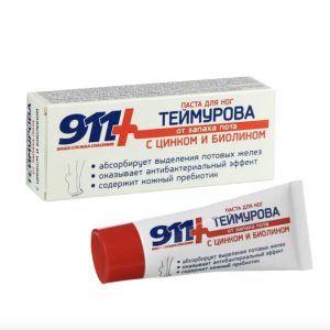 Паста Теймурова для ног с цинком и биолином