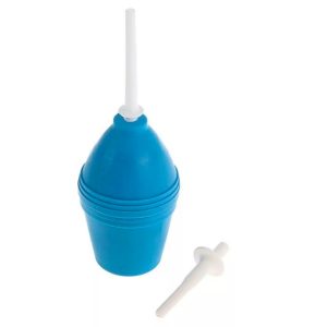 Спринцовка ПВХ Б с двумя твёрдыми наконечниками №9