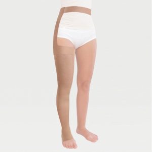 Чулки компрессионные с открытым носком Luomma Idealista ID-330R Normal, 1 класс