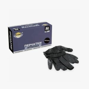 Перчатки нитриловые неопудренные Aviora