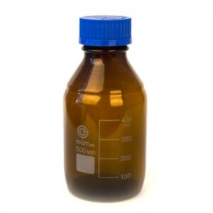 Бутыль с винтовой крышкой и градуировкой 500 мл