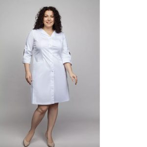 Халат медицинский женский 3-447 3/4