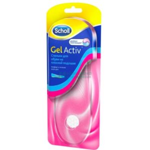 Стельки для обуви на плоской подошве Scholl Gel Activ