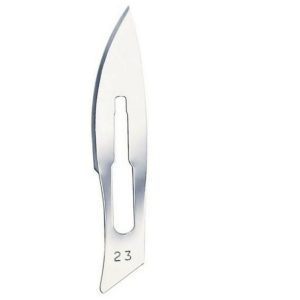 Лезвие для скальпеля из углеродистой стали №23 Ensent