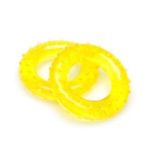 Массажеры-эспандеры кистевые желтые 7см ТРИВЕС М-111