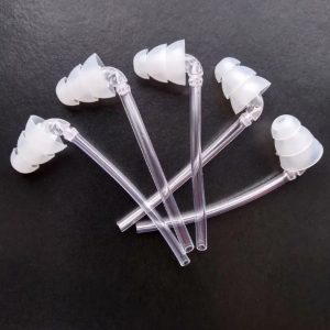 Вкладыш силиконовый трехкупольный большой с соединителем