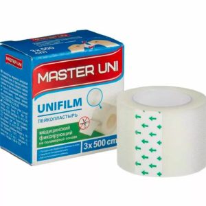 Пластырь на полимерной основе Unifilm Master Uni, 3*500 см