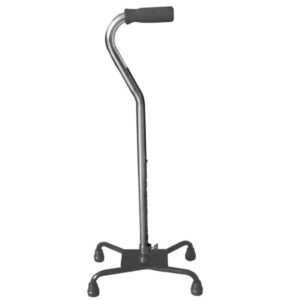 Трость 4-х опорная телескопическая с квадратной опорой C Qlever S