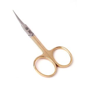 Ножницы для кожи, полузолотое покрытие, уменьшеное лезвие НСС 5 HG М
