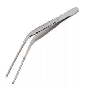 Пинцет ушной горизонтально-изогнутый хирургический П-24-3