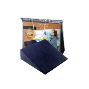 Подушка ортопедическая клиновидная с эффектом памяти Lum F-521