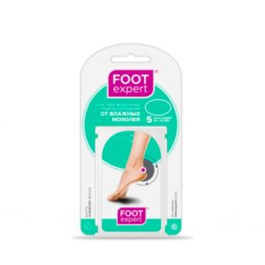 Пластырь Foot Expert от влажных мозолей 4,4*6,9 см
