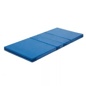 Матрас с чехлом для кровати секционный (голубой)