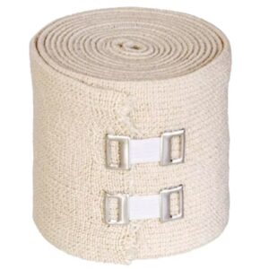 Бинт эластичный средней растяжимости с застежкой ИНТЕКС ИСР-3,5м*12см