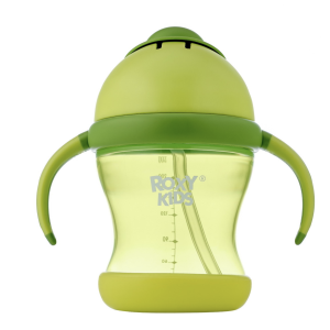 Поильник-непроливайка с трубочкой RFD-008-G