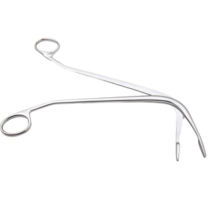Щипцы гортанные для вытягивания инородных тел 20 см Щ-17